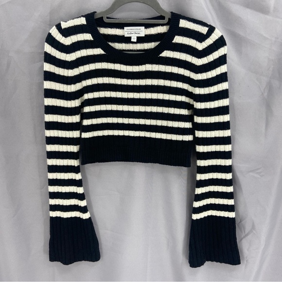 & Other Stories Black and White Striped Sweater - Picture 1 of 7